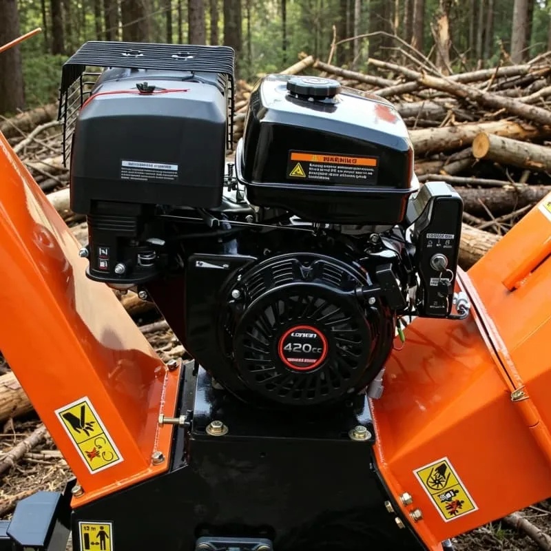 Wood Chipper Capacity Direct From Chinese Manufacturer Ideal for Garden &amp; Forestry Use