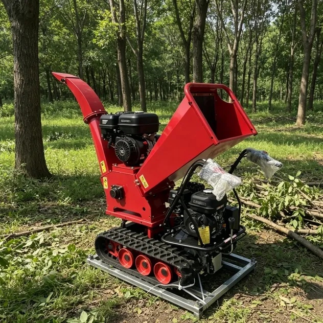Anti Block Wood Chipper Machine for Various Garden Vegetation Waste Handling