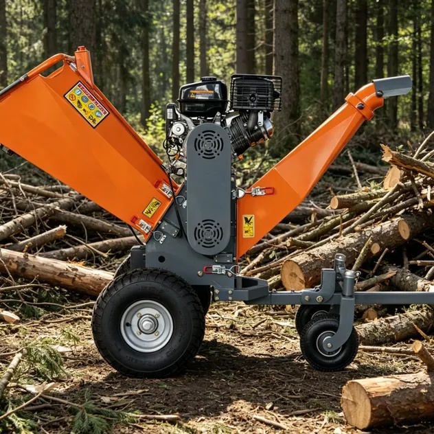 Wood Chipper Capacity Direct From Chinese Manufacturer Ideal for Garden &amp; Forestry Use