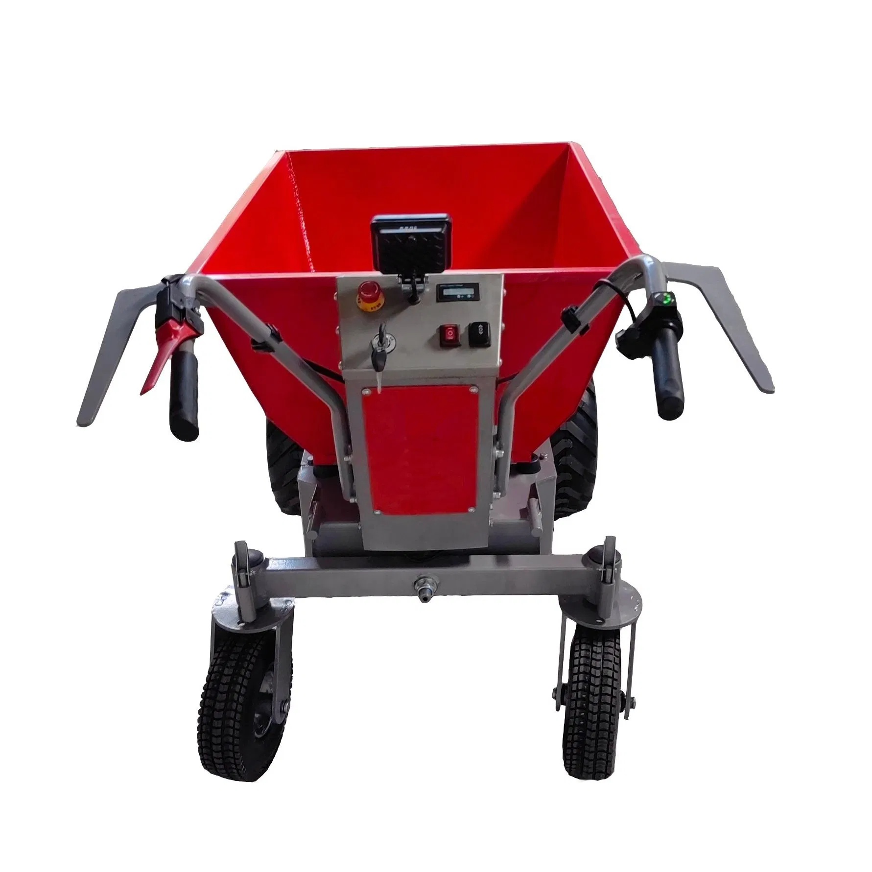 Safe Operation Electric Tracked Mini Dumper for Green Farm Landscape Transport Work