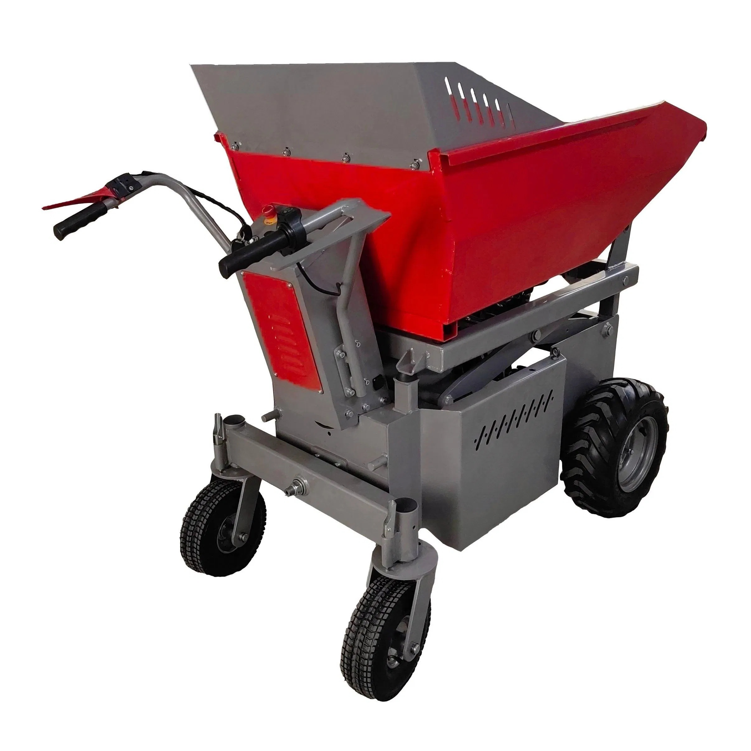 Hydraulic Tipping Battery Powered Electric Mini Wheel Dumper with 1.43m Tipping Height