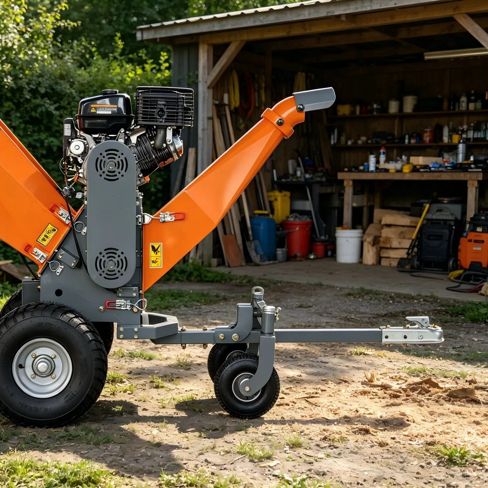 Wood Chipper Capacity Direct From Chinese Manufacturer Ideal for Garden & Forestry Use