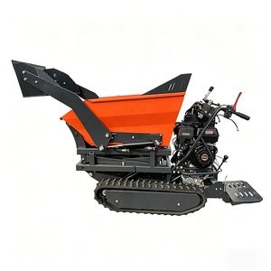 High Efficiency Gasoline Crawler Dumper with 500kgs Loading Capacity