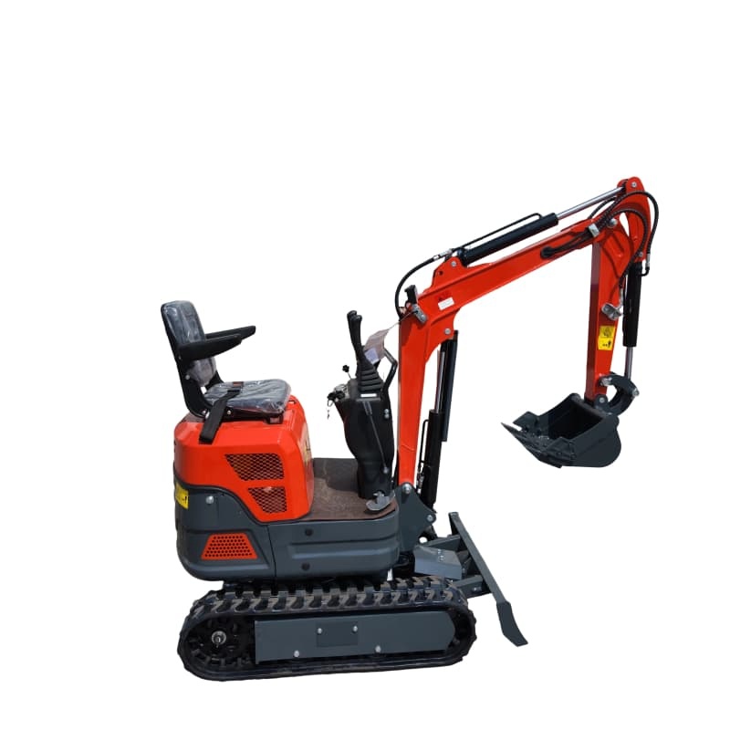 Compact Hydraulic Excavator Mini Backhoe with 1600mm Digging Depth, 2580mm Excavation Height and 30° Climbing Ability