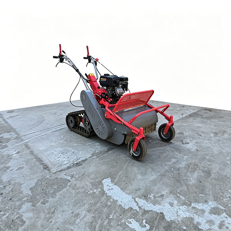 8HP Loncin Flail Mower 600mm Cut, 40-800mm Height Adjust for Orchards & Rough Terrain