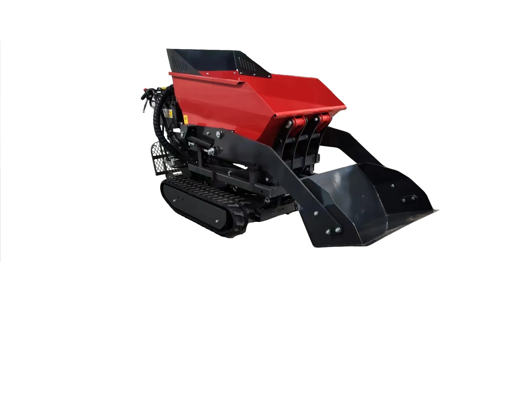 High Efficiency Gasoline Crawler Dumper with 500kgs Loading Capacity